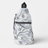 Schneelandschaften Tarnung Crossbody Bag (Vorderseite)