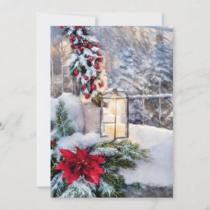 Schneelaterne Budget Mini Weihnachten