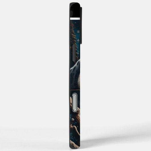 Schneeleopard am Bach Case-Mate iPhone Hülle (Rückseite / Rechts)