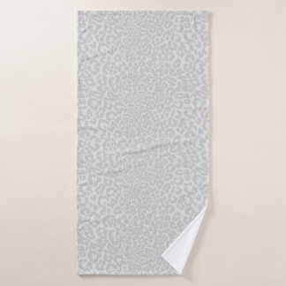 Schneeleopard Badhandtuch Set