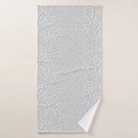 Schneeleopard Badhandtuch Set (Badehandtuch)