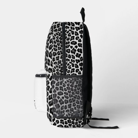 Schneeleopard Bedruckter Rucksack (Rechts)