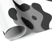 Schneeleopard Geschenkpapier (Rolleneckpunkt)