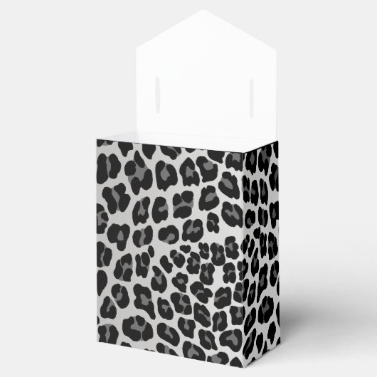 Schneeleopard Geschenkschachtel (Geöffnet)