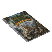 Schneeleopard Himalaya POPCUT Notizblock (Rechte Seite)