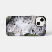 Schneeleopard iPhone Hülle (Rückseite (Horizontal))