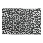 Schneeleopard Kissenbezug (Rückseite-Links)