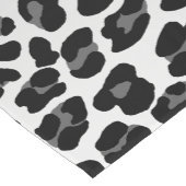 Schneeleopard Kurzer Tischläufer (Ecke)