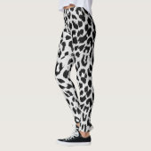 Schneeleopard Leggings (Links)