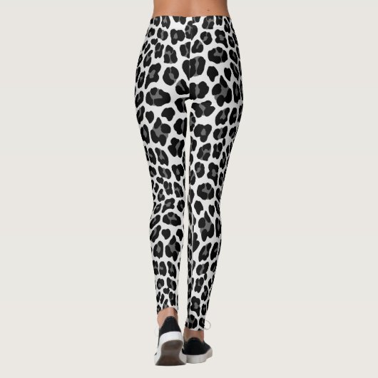 Schneeleopard Leggings (Rückseite)