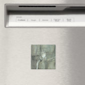 Schneeleopard Magnet (In Situ (Geschirrspüler))