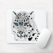 SCHNEELEOPARD MOUSEPAD (Mit Mouse)