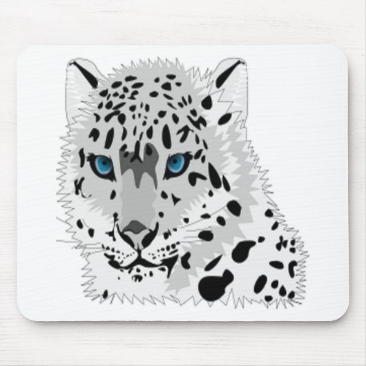 SCHNEELEOPARD MOUSEPAD (Vorne)