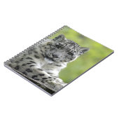 Schneeleopard Notizblock (Linke Seite)