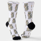 Schneeleopard - Purr-ello Socken (Gewinkelt)