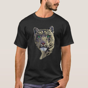 Schneeleopard Schneeleoparden Leopard Leoparden T-Shirt