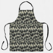 Schneeleopard Schürze (Vorderseite)