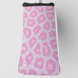 Schneeleopard-Stil - Silber Pink Golf Headcover