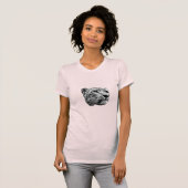 Schneeleopard T-Shirt (Vorne ganz)