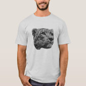 Schneeleopard T-Shirt (Vorderseite)