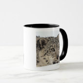 Schneeleopard (Uncia uncia) 2 Tasse (VorderseiteRechts)
