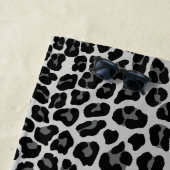 Schneeleoparddruck Strandtuch (Beispiel)