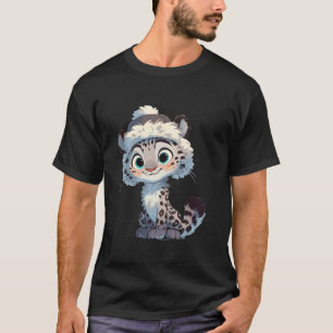 Schneeleoparden Liebhaber Schneeleopard T-Shirt