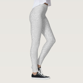 Schneeleopardin Leggings