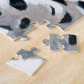 Schneeleoptik Puzzle (Seite)