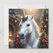 Schneelicht: Das verzauberte Weihnachtslied Einladung (Rückseite)