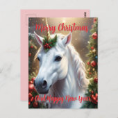 Schneelicht: Das verzauberte Weihnachtslied Postkarte (Vorne/Hinten)