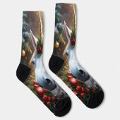Schneelicht: Das verzauberte Weihnachtslied Socken (Rechts)