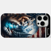 Schneeloparden Träume von Bergen Case-Mate iPhone Hülle (Rückseite (Horizontal))