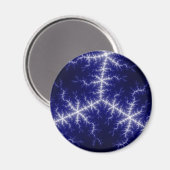 Schneemagnet Magnet (Vorderseite/Rückseite)