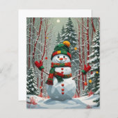 Schneemann (Vorne/Hinten)