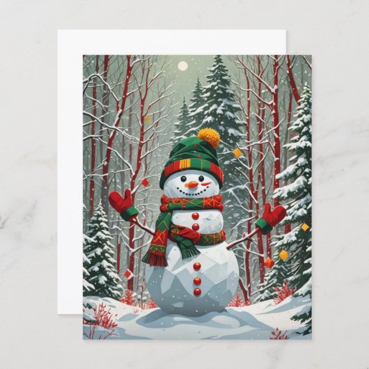 Schneemann (Vorne/Hinten)