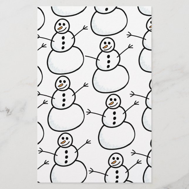 Schneemann (Vorderseite)