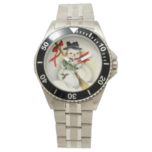 Schneemann 001 armbanduhr