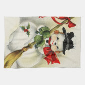 Schneemann 001 geschirrtuch (Horizontal)