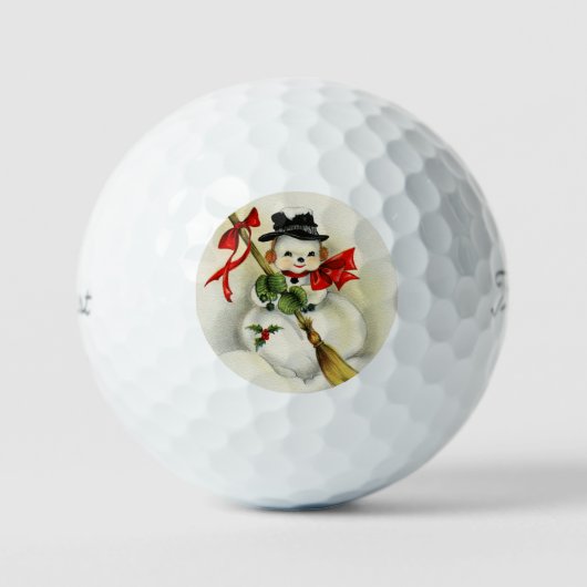 Schneemann 001 golfball (Vorderseite)