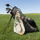 Schneemann 001 golfhandtuch (Gras)