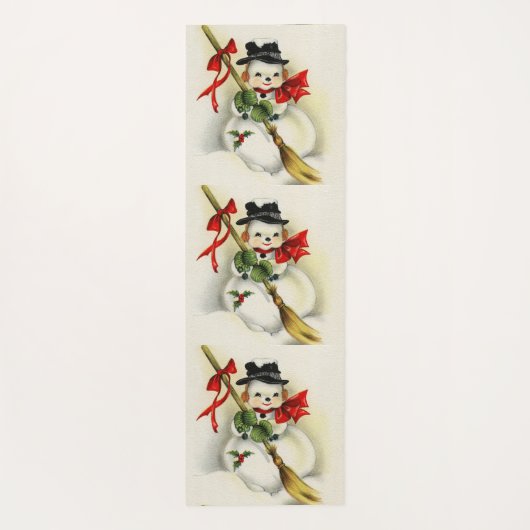 Schneemann 001 yogamatte (Rückseite)