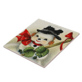 Schneemann 004 fliese (Seite)