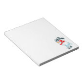 Schneemann anziehen, wie Schneeflocken wirklich ge Notizblock (angewinkelt)