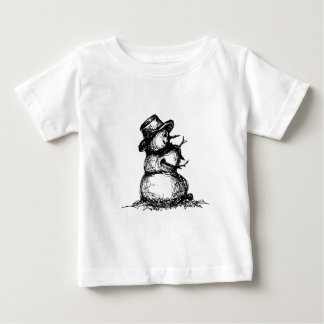 Schneemann Baby T-shirt