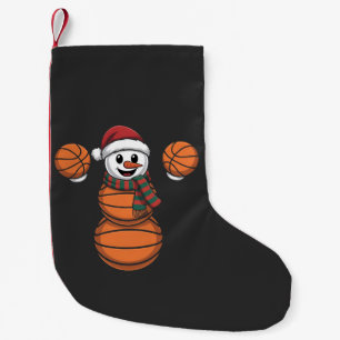Schneemann Basketball Weihnachten Santa Baseball S Kleiner Weihnachtsstrumpf