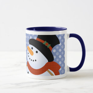 Schneemann-Blizzard-Feiertag Tasse