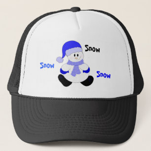 Schneemann Bring Schnee Truckerkappe