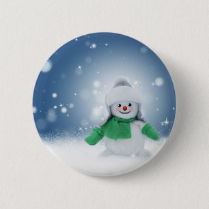 Schneemann Button