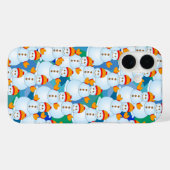 Schneemann Case-Mate iPhone Hülle (Rückseite (Horizontal))